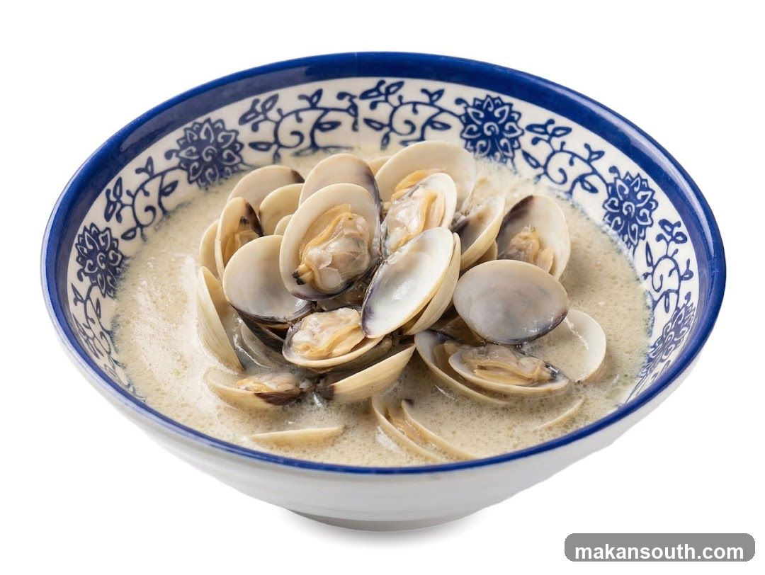 Bowl of Clams in Broth
