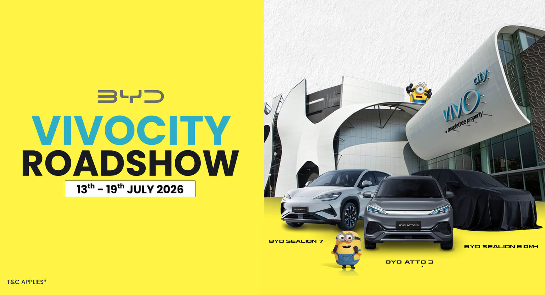 VivoCity's Last Weekend: Four Roadshows Ending 19 to 20 July 2026