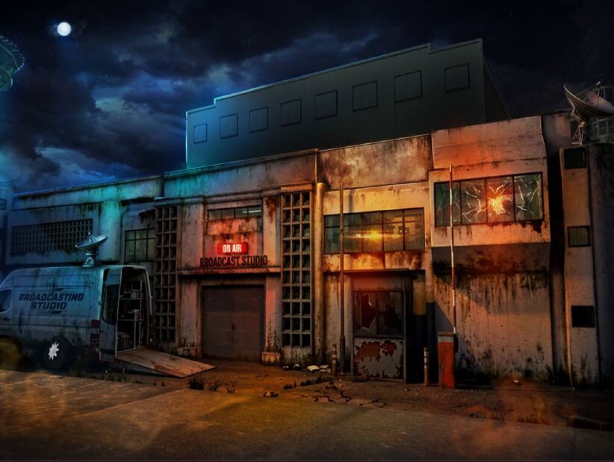 Singapore Most Haunted ON AIR broadcast studio house at HHN14