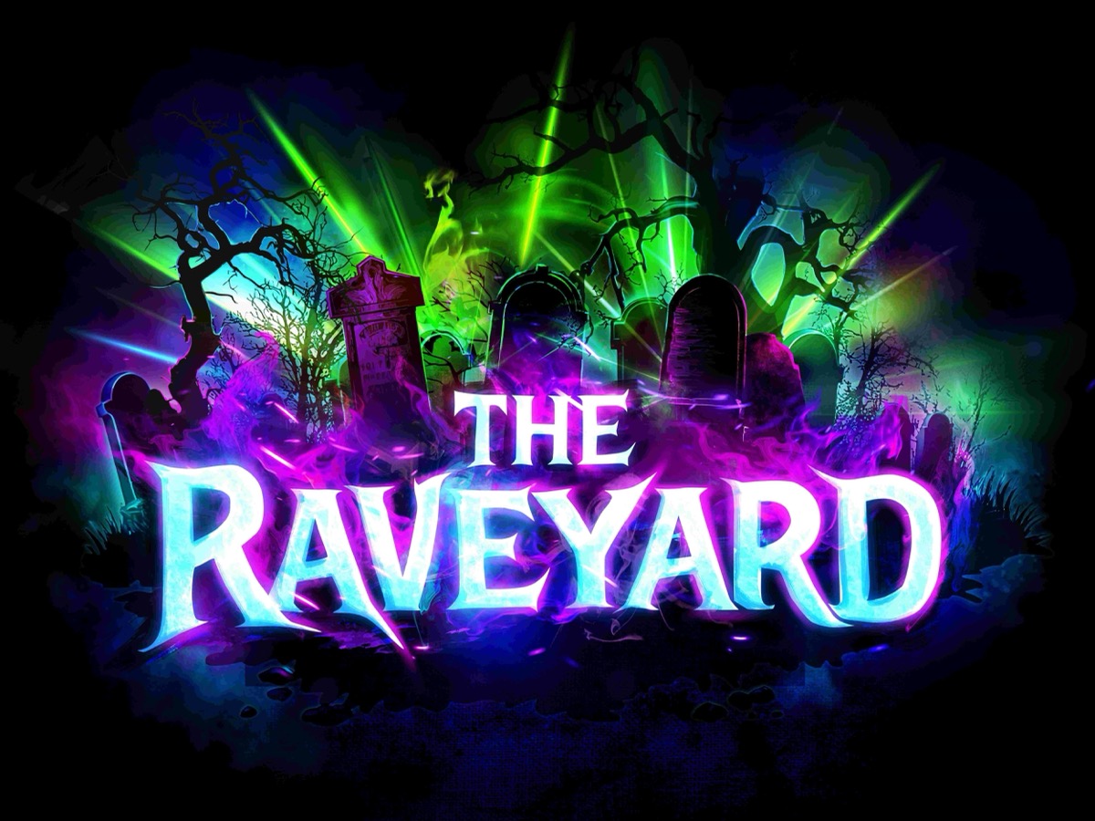 The Raveyard scare zone at Halloween Horror Nights 14 Universal Studios Singapore