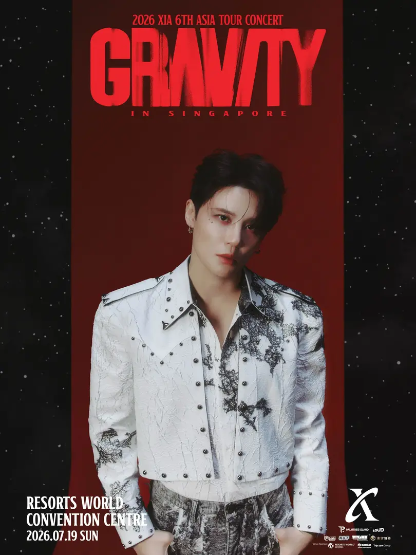XIA Kim Junsu performing live on his GRAVITY Asia Tour 2026